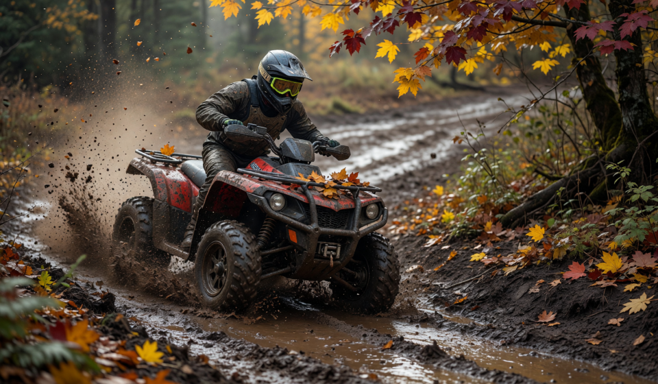 ATV Safety Gear: Helmets, Goggles and Riding in Fall Terrain