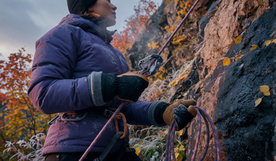 Cold-Weather Rock Climbing: Belay Gloves, Grip and Numb-Hand Safety