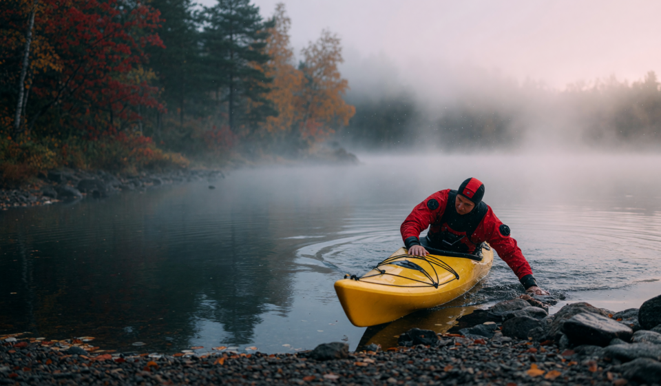 Drysuits vs Wetsuits for Fall Kayaking: Staying Warm and Safe