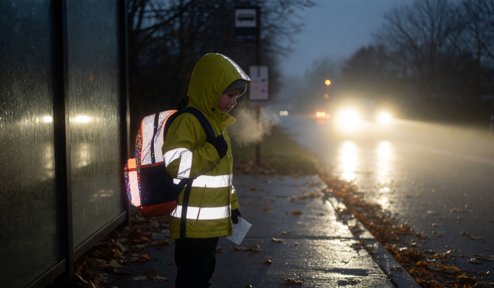 Reflective Gear for Kids: Backpack Tags and Jackets for Dark Mornings