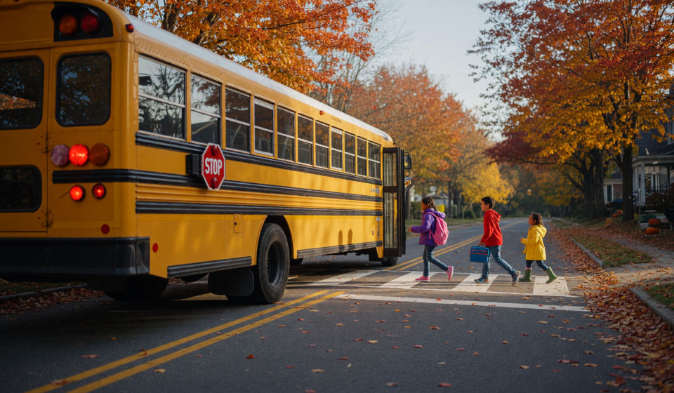 School Bus Safety for Drivers: Stopping Laws and the Danger Zone