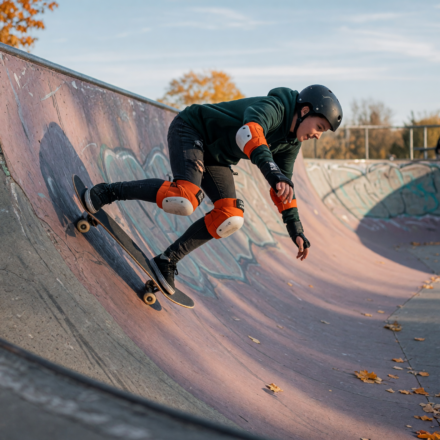 Skateboarding Pads and Helmets: Protection for Fall Skate Sessions