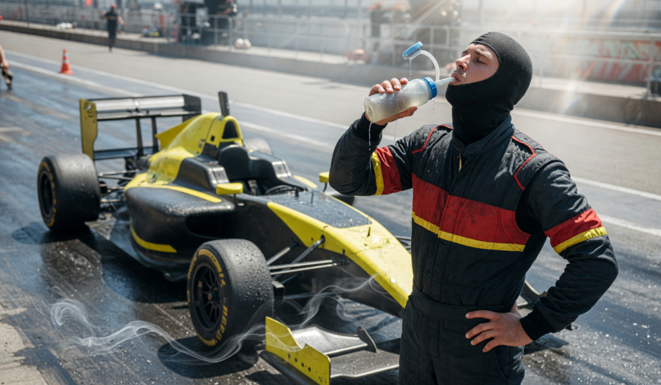 Track Day Heat Management: Fireproof Layers, Hydration and Cool Suits