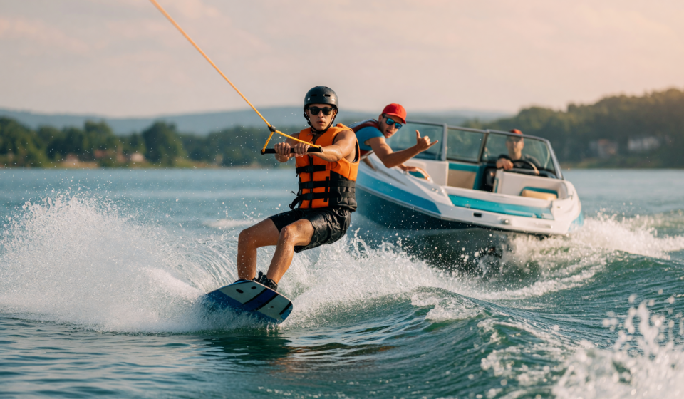 Water-Ski and Wakeboard Protection: Vests, Helmets and Hand Signals